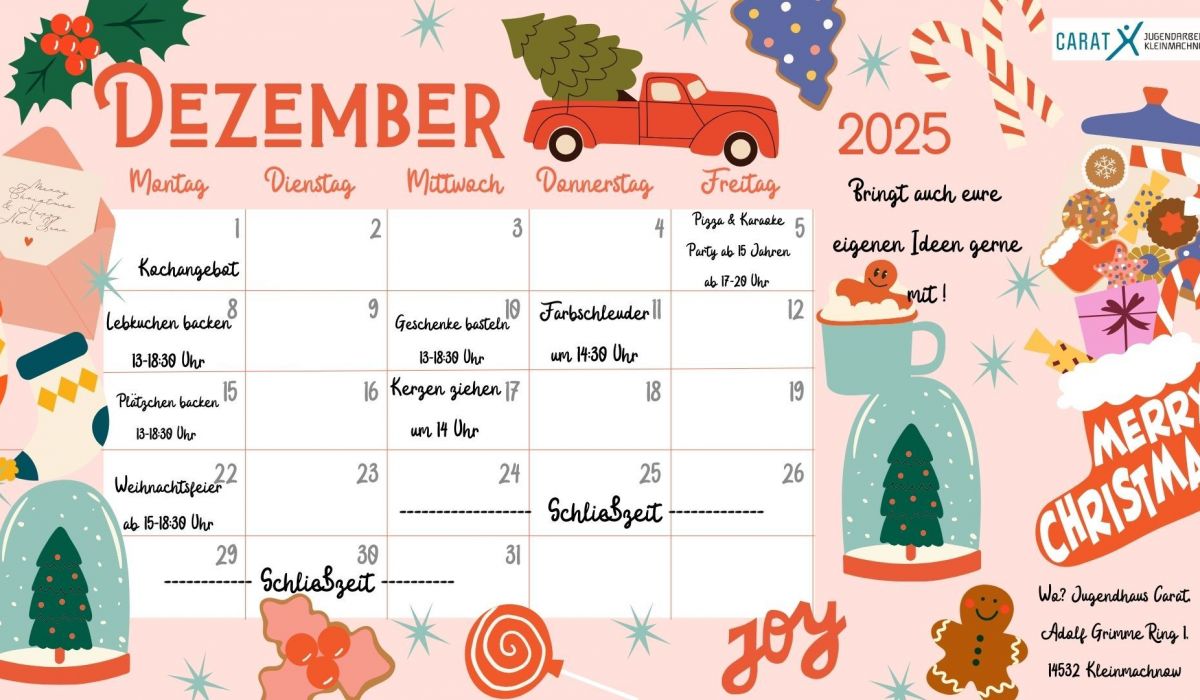 Der Dezember im Carat