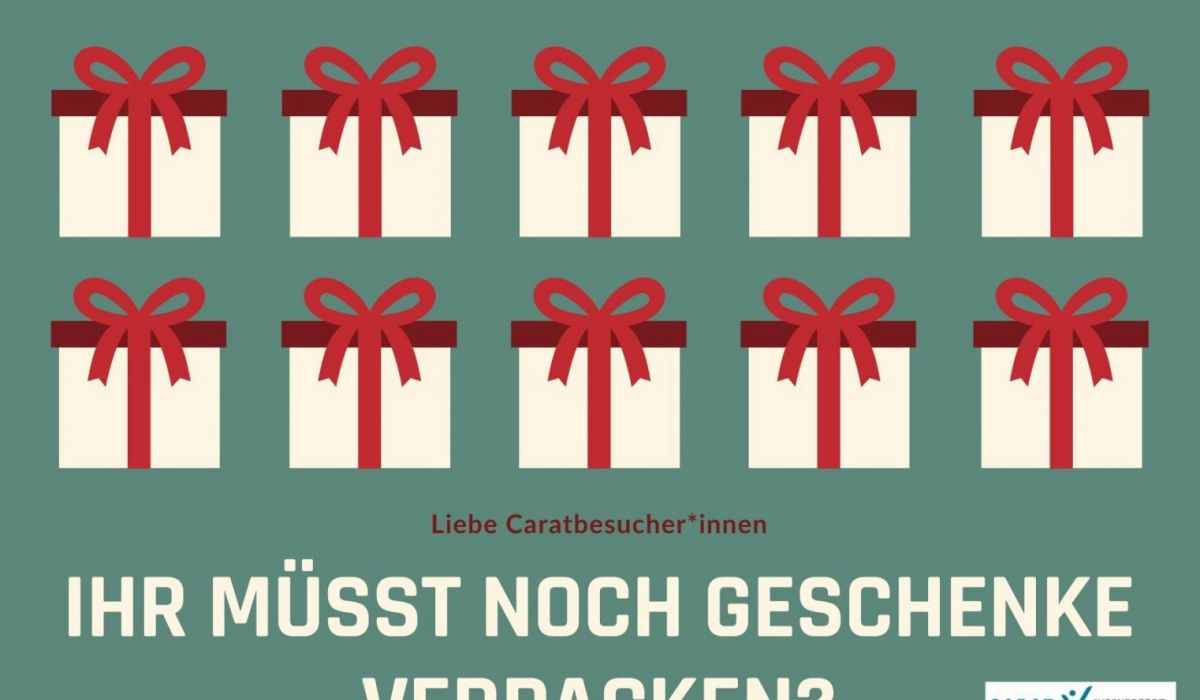 Weihnachtsgeschenke verpacken